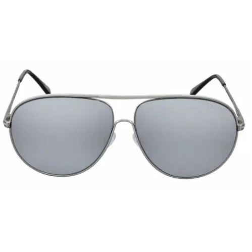 Sunglasses TF450 Cliff Shy Silver Mat Si/ Silr Mir 61-11-140 TF450-14C by Tom Ford