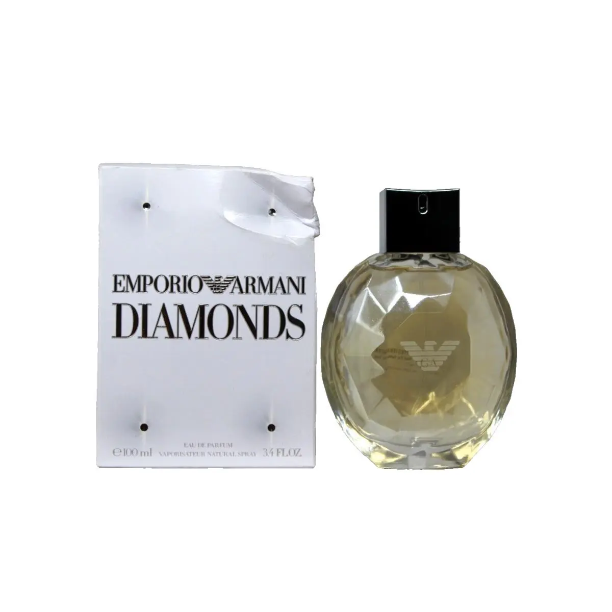 Emporio Armani Diamonds Eau DE Parfum Natural Spray 100ML D-no Cellophane