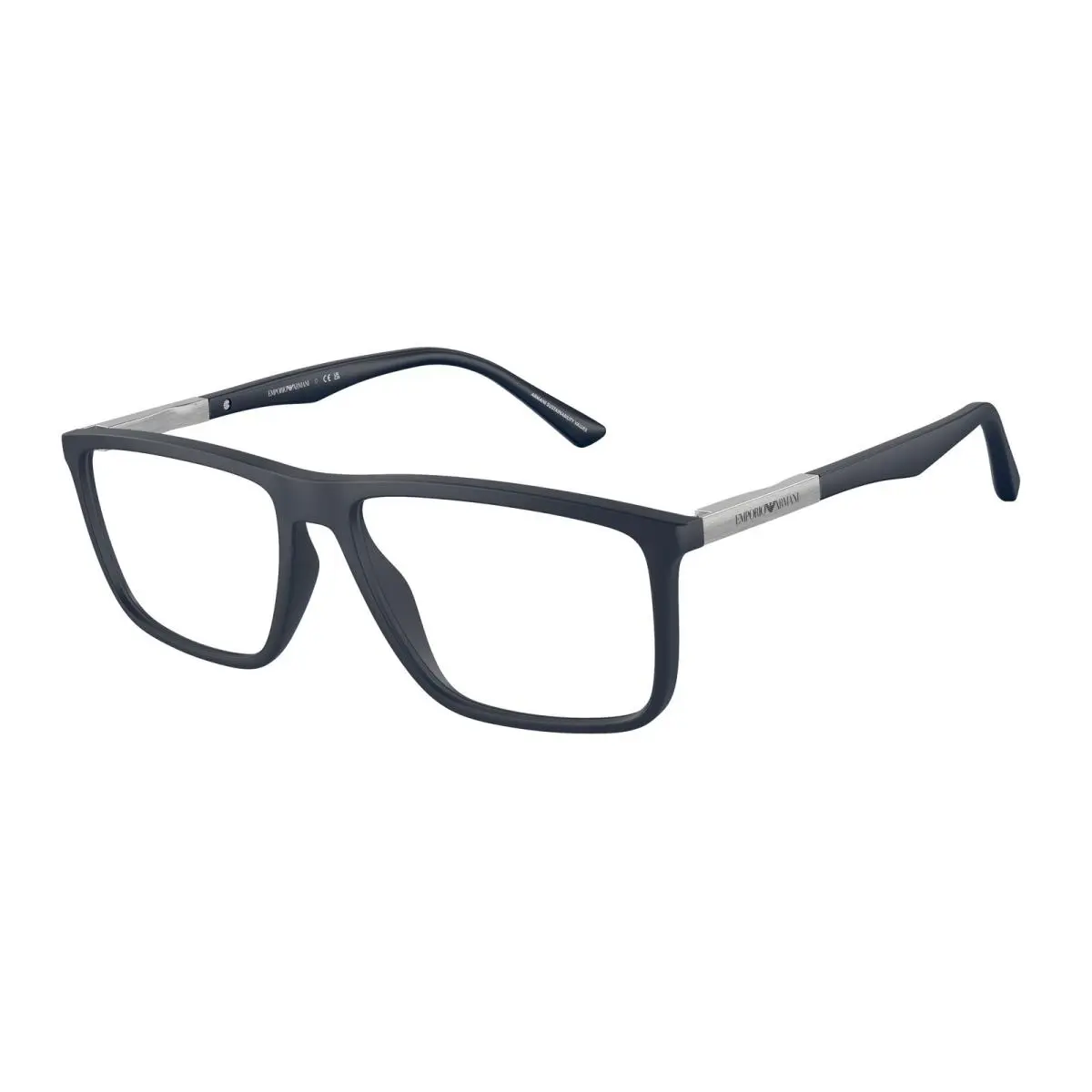 Emporio Armani EA3221 5088 Matte Blue Demo Lens 56 mm Men`s Eyeglasses