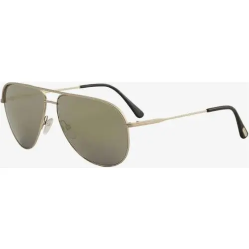 TF466 Sunglasses Erin Shy Rose Gold mt gd / gd mi 61-12-140 TF466-29C by Tom Ford