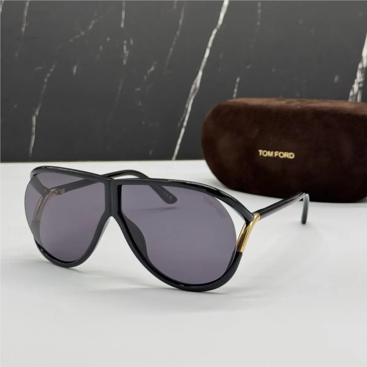 Tom Ford Axel FT1197 01A Black Unisex Sunglasses