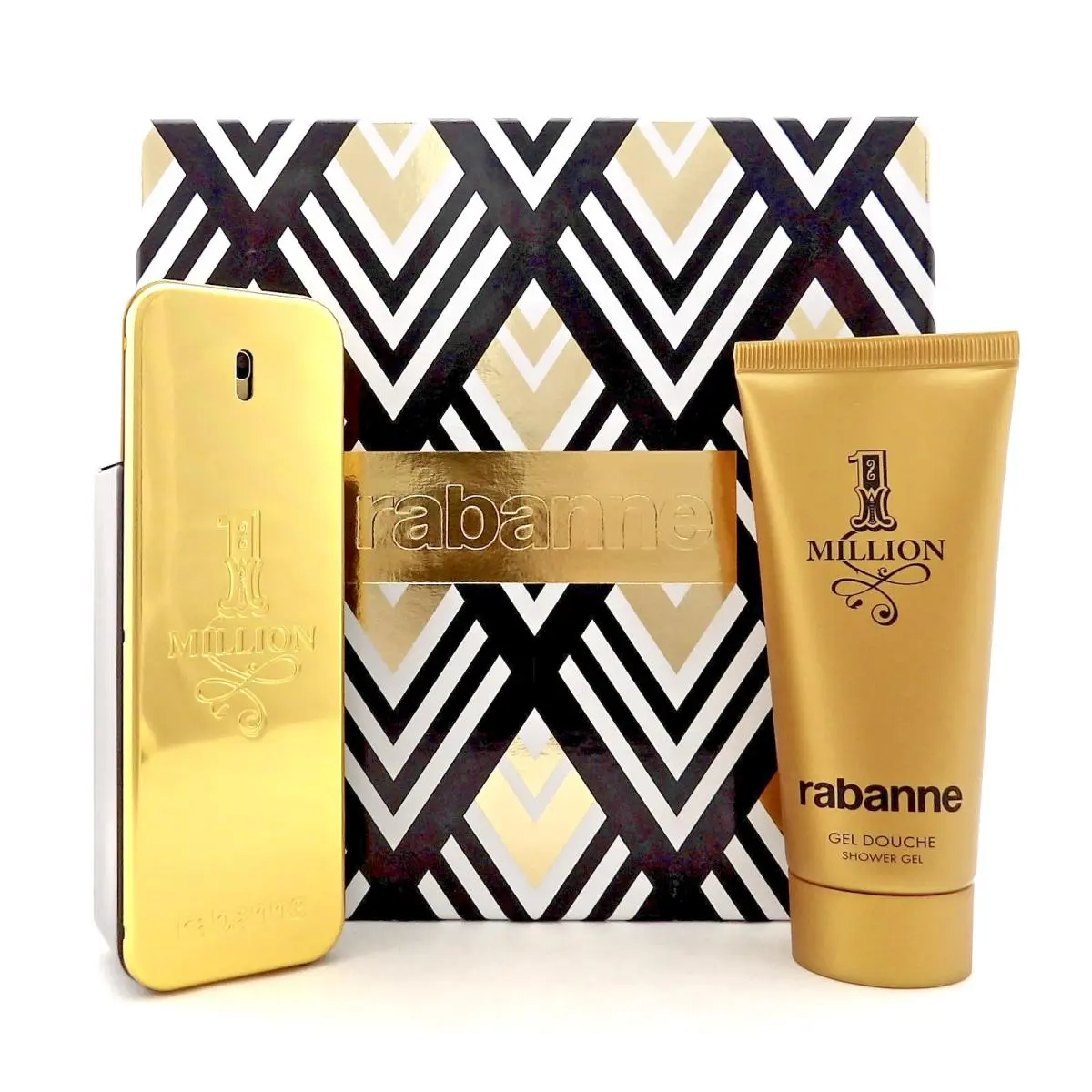 1 Million by Rabanne 3.4 Oz. Edt Spray + 3.4 Oz. Shower Gel. Set For Men by Paco Rabanne