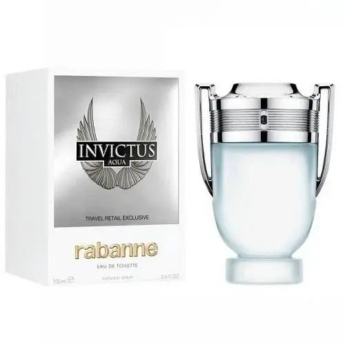 Invictus Aqua By  3.4 Oz. 100ml Eau de Toilette Men by Paco Rabanne