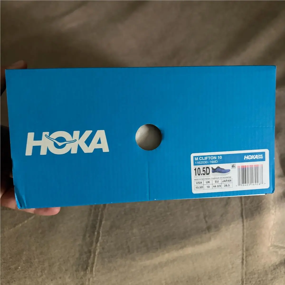 Hoka shoes - Hoka One One HOKA Clifton 10 - 1162030/NMD - Blue (UPC: 198605169267) 4