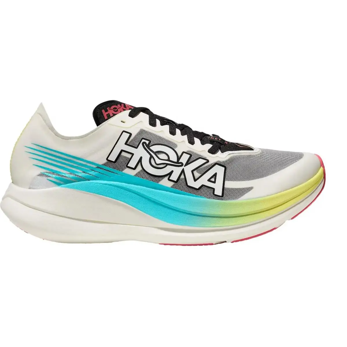 Hoka Rocket X 2 Yuzu / Cielo Blue 1127927-YZC Women`s Size 12 Medium