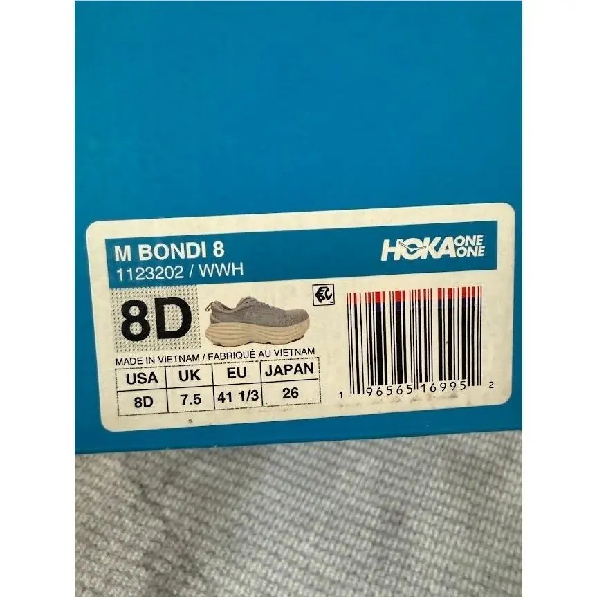 Hoka shoes - Bondi 8 - Bondi - White 10