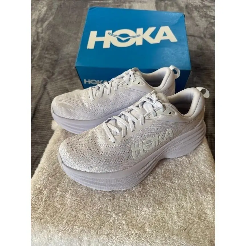 Hoka shoes - Bondi 8 - Bondi - White 1
