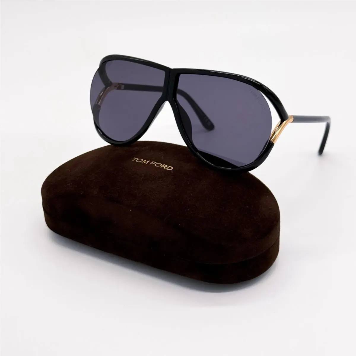 Axel TF1197 01A Black Shield Unisex Sunglasses FT1197 01A by Tom Ford