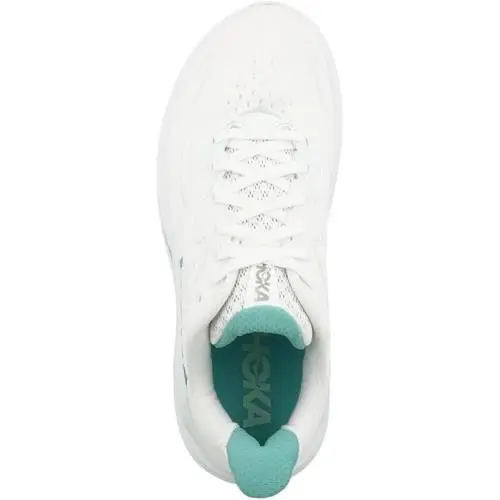 Hoka shoes - Clifton 10 - Clifton - White/Cielo Blue (UPC: 197634752822) 2