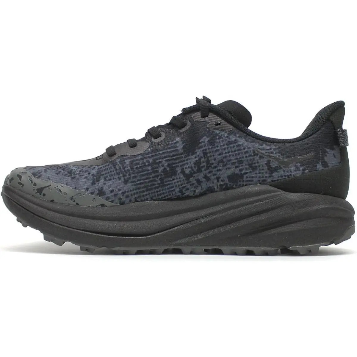 Hoka shoes - Speedgoat 6 Big Kid - Speedgoat Big Kid - Obsidian / Outer Orbit (UPC: 197634489933) 2
