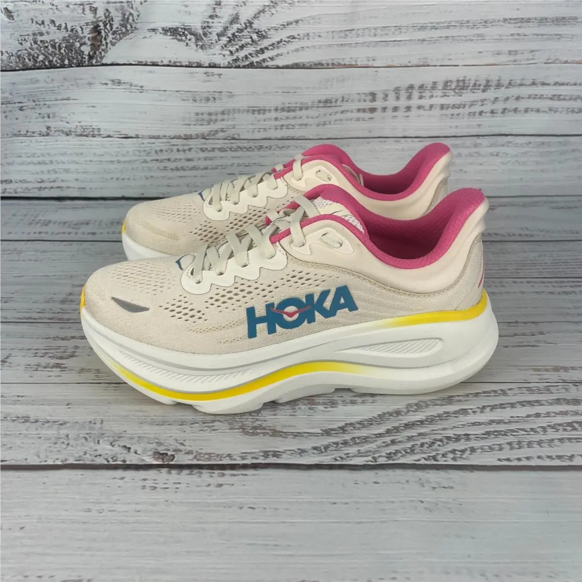 Hoka shoes - Hoka One One Bondi - One One Bondi - Yellow 4