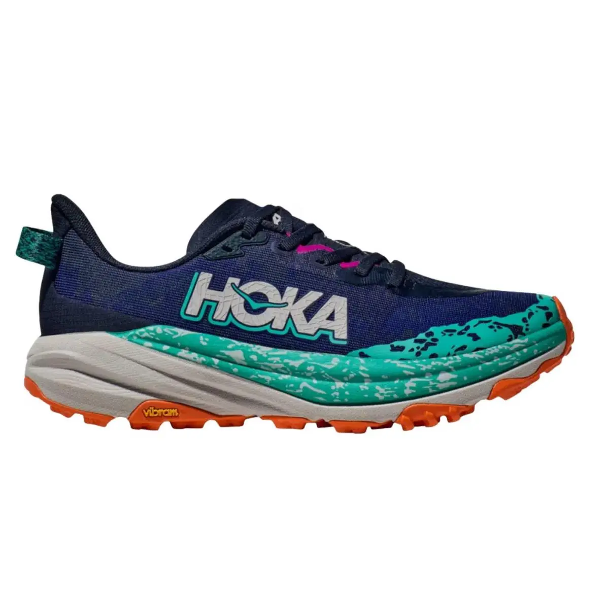 Hoka Speedgoat 6 Varsity Navy / Meteor 1147811-VYM Women`s Size 11 Medium