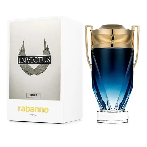 Paco Rabanne Men`s Invictus Parfum 6.7 oz Fragrances 3349668627547