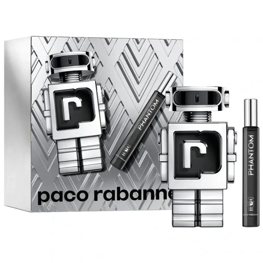 Phantom by Paco Rabanne Fragrance For Men 2 Piece Gift Set
