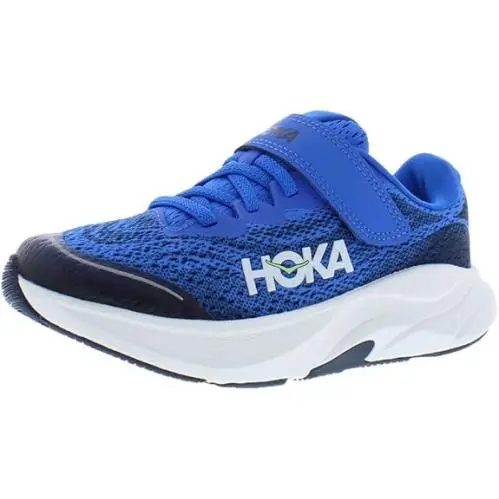 Hoka shoes - Rincon 4 (Little Kid) - Rincon Little Kid - Electric Cobalt / Varsity Navy (UPC: 198605198175) 2