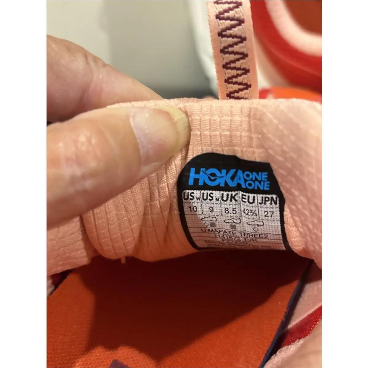 Hoka shoes - Hoka One One Mafate 2 - 1141572-TVR - Red 4