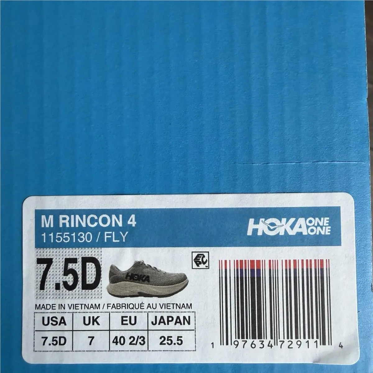 Hoka shoes - Hoka One One HOKA Rincon 4 - 1155130-FLY - Green (UPC: 0197634729114) 11