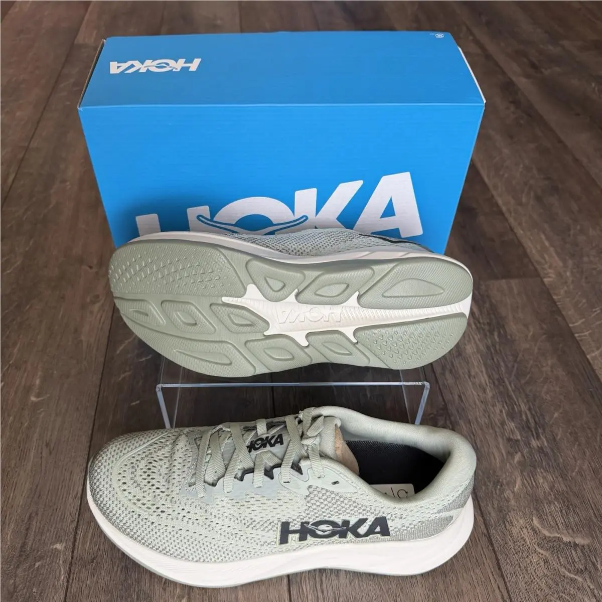Hoka shoes - Hoka One One HOKA Rincon 4 - 1155130-FLY - Green (UPC: 0197634729114) 2