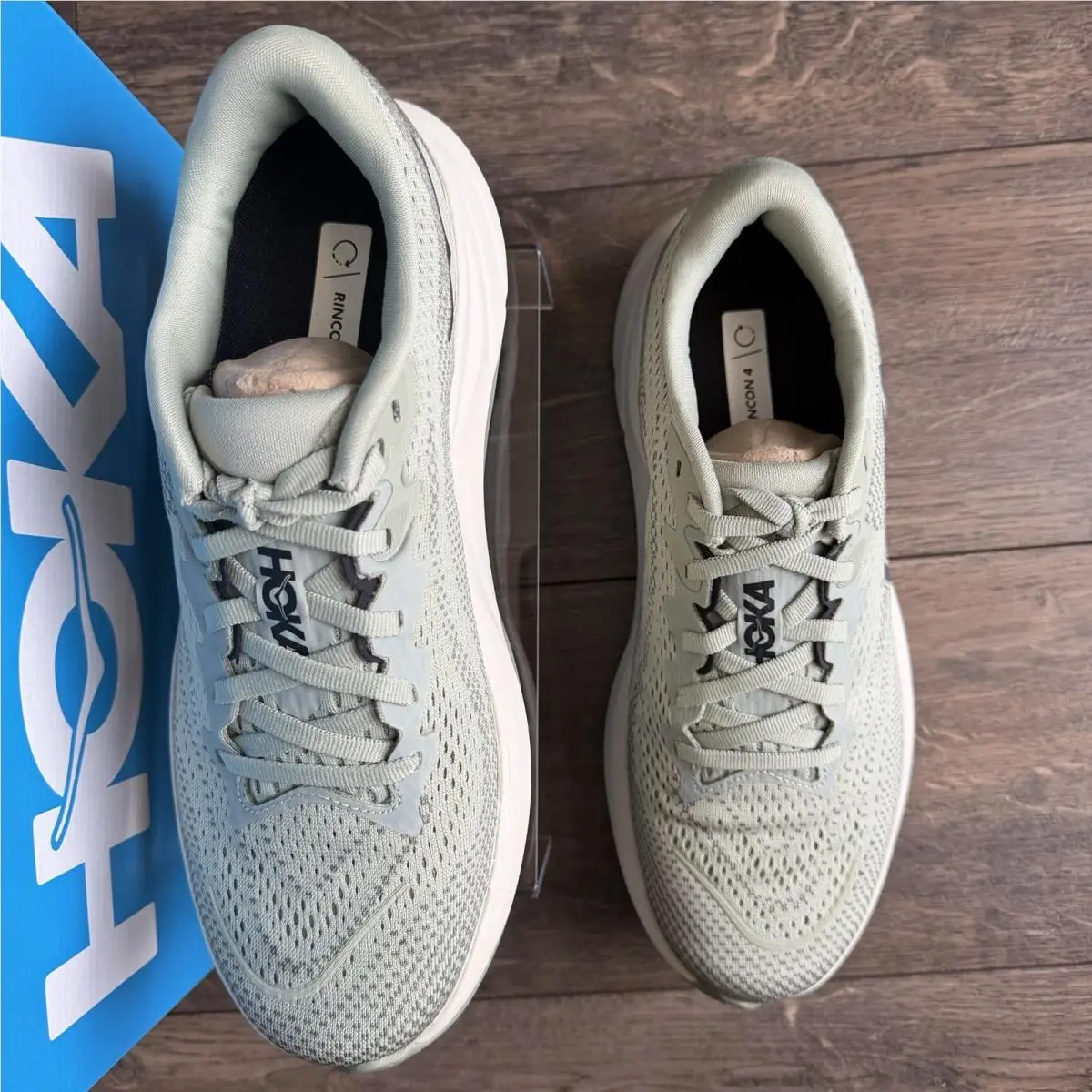 Hoka shoes - Hoka One One HOKA Rincon 4 - 1155130-FLY - Green (UPC: 0197634729114) 4