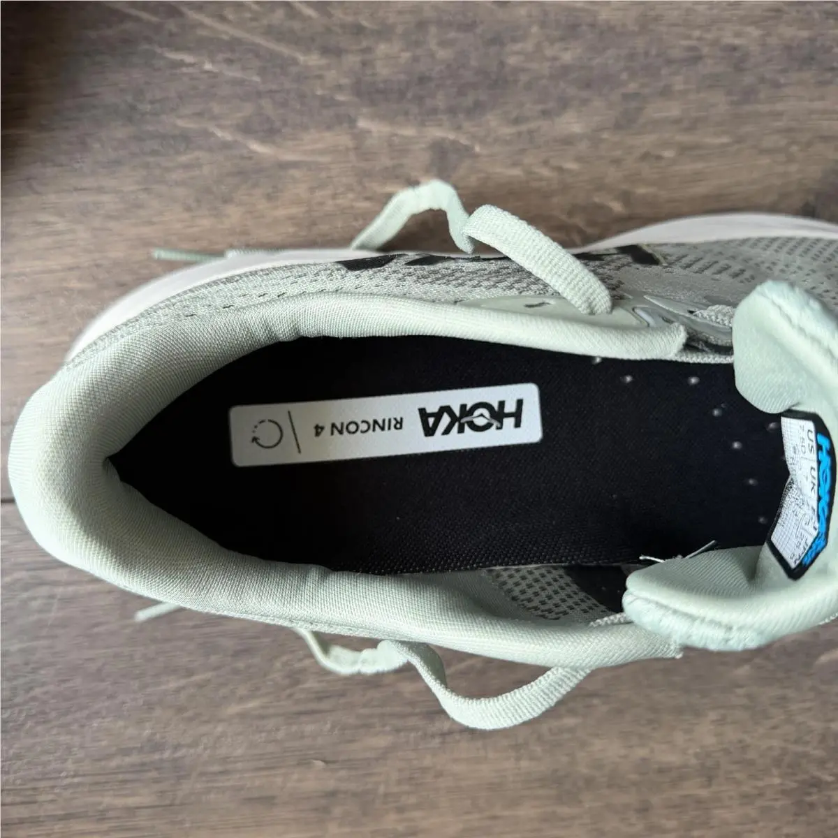 Hoka shoes - Hoka One One HOKA Rincon 4 - 1155130-FLY - Green (UPC: 0197634729114) 5