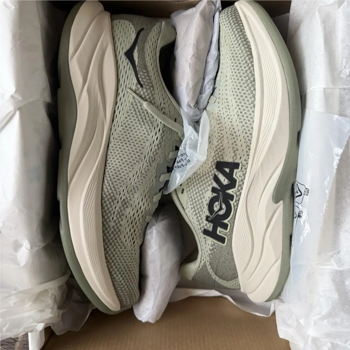 Hoka shoes - Hoka One One HOKA Rincon 4 - 1155130-FLY - Green (UPC: 0197634729114) 7