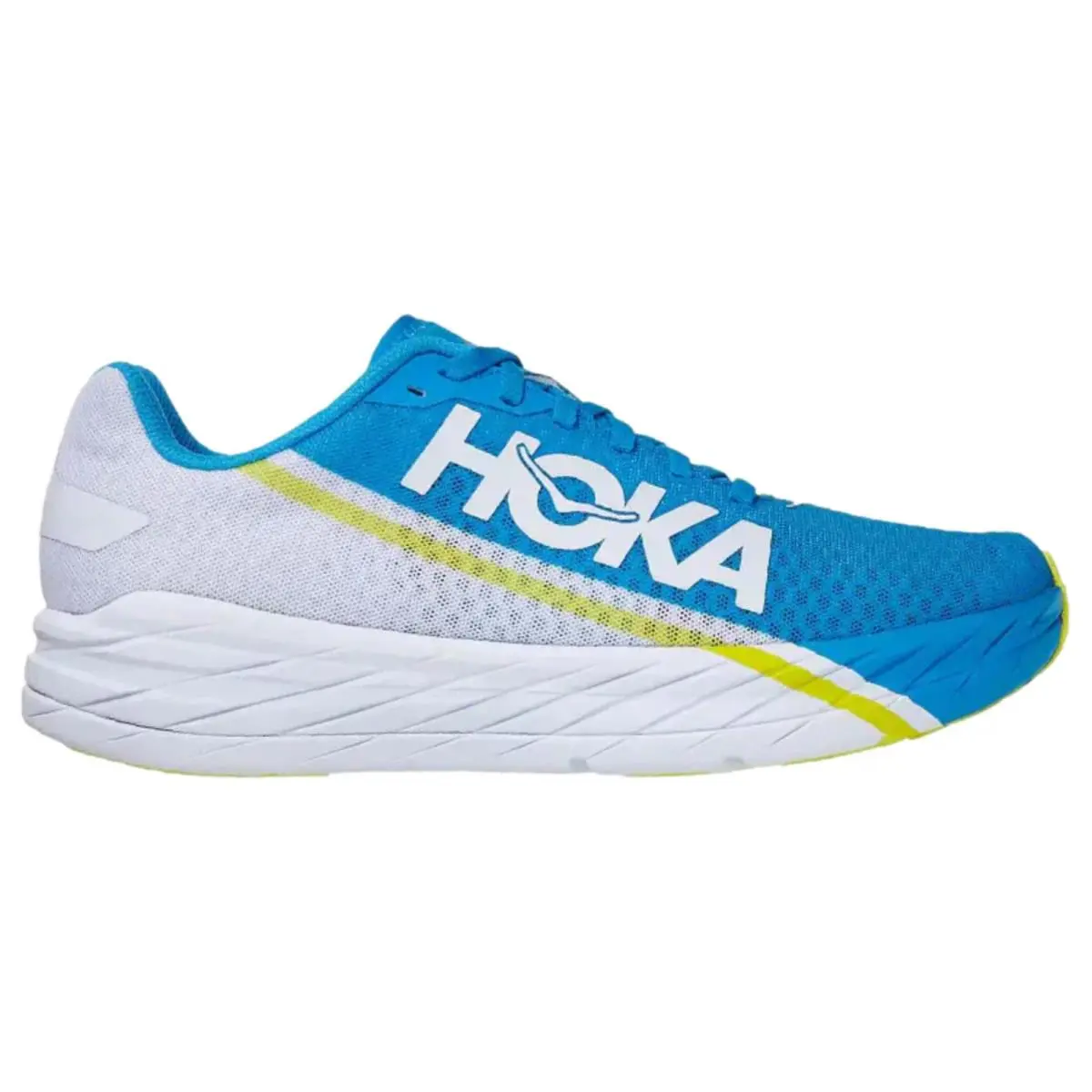 Hoka Rocket X White / Diva Blue 1113532-WDVB Men`s Size 5 Medium