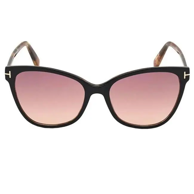 TF844 Ani 05T Women`s Sunglasses Havana/black and Pink Combination by Tom Ford
