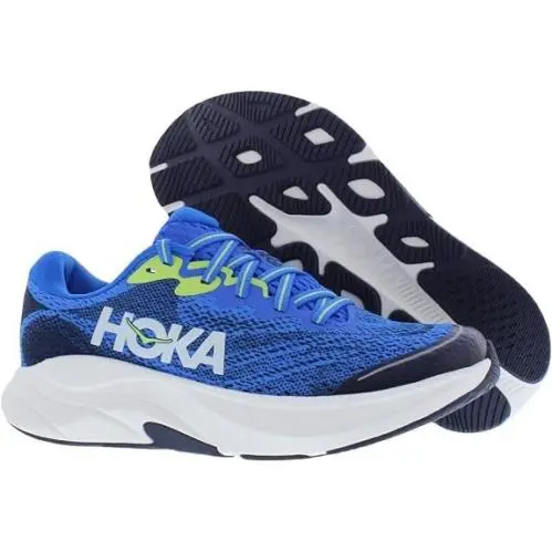 Hoka Rincon 4 Big Kid Running Shoes Electric Cobalt Varsity Navy Size 5 M