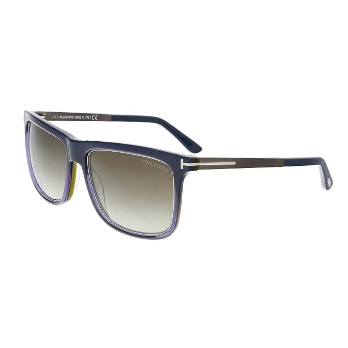 Tom Ford Sunglasses TF392 Karlie Blue Gun / Brn Grad 57-17-140 TF392-92J