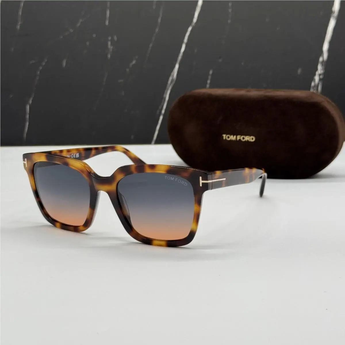Tom Ford Selby FT0952/S 53P Havana Women Sunglasses