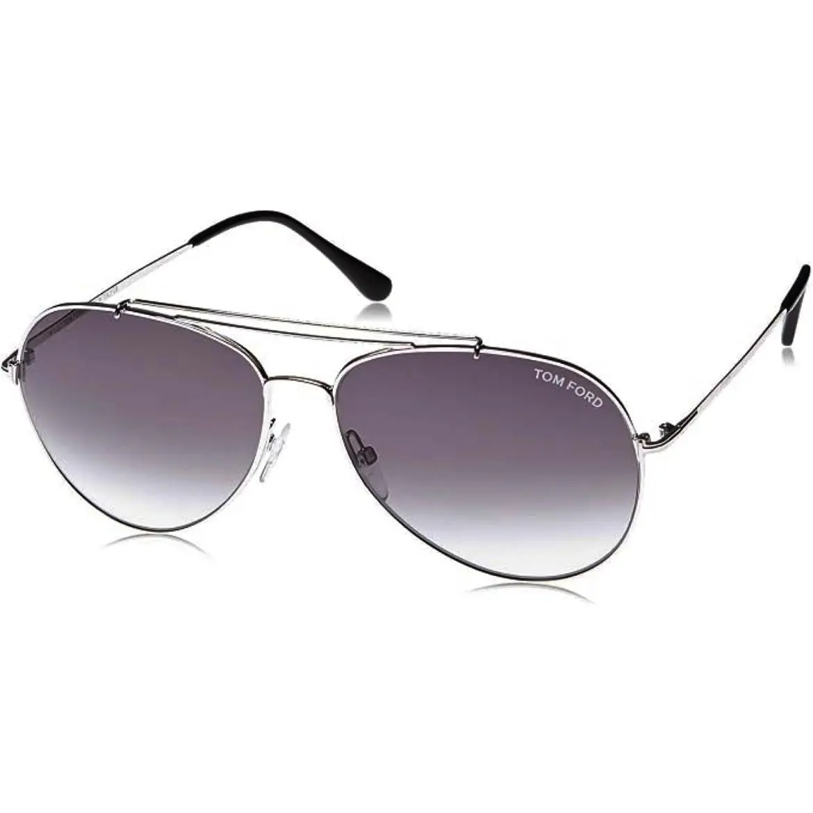 Sunglasses TF497 Indiana Shy Silvr / Grey Grad 60-14-140 TF497S-18B by Tom Ford
