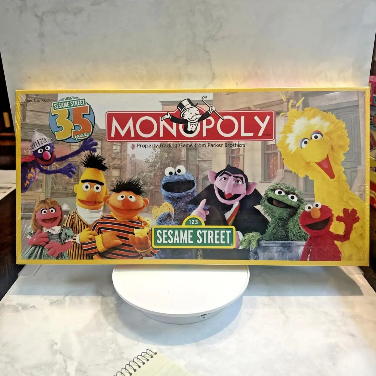 Monopoly Sesame Street 35th Anniv Edition Board Game 2004