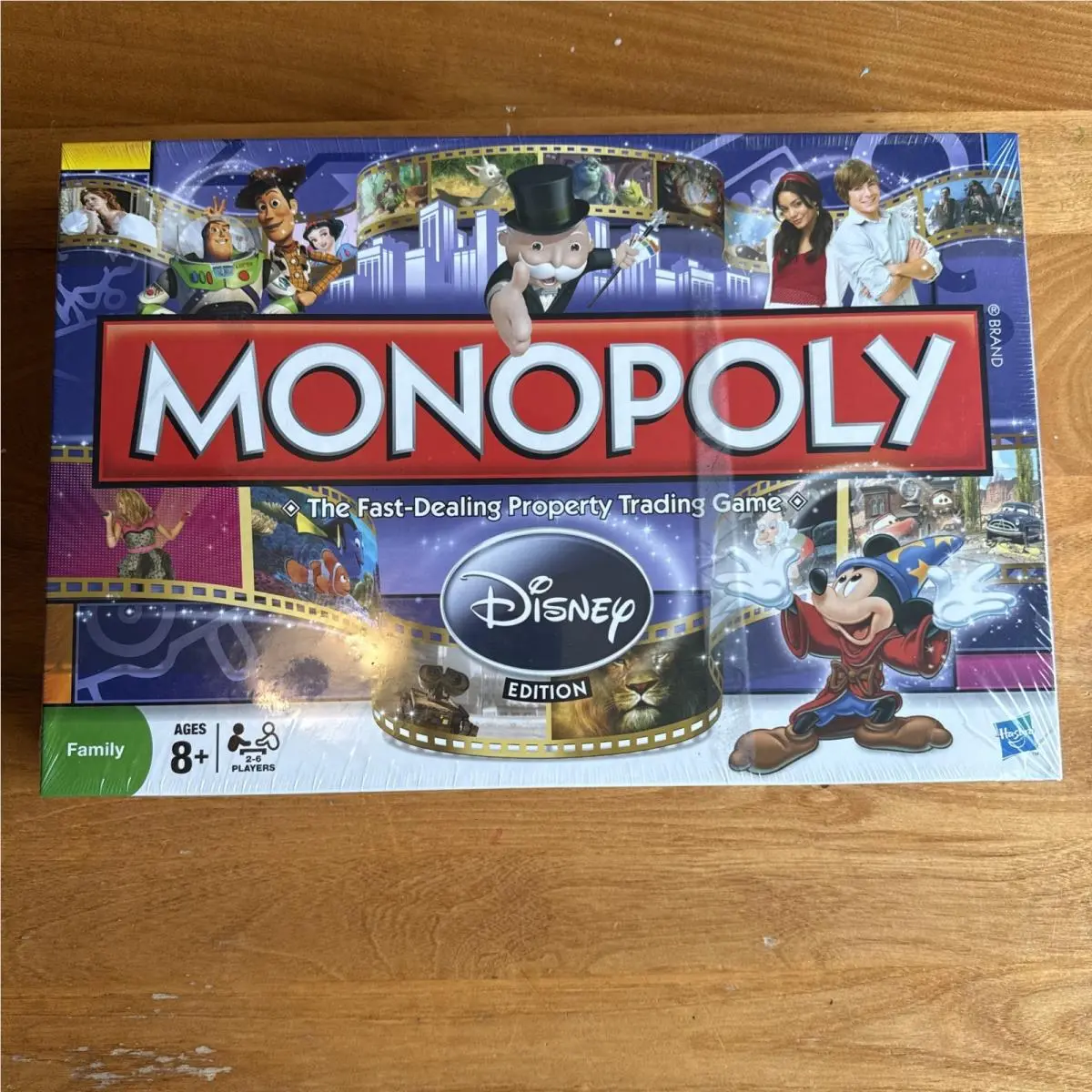 2009 Monopoly Disney Edition Family Board Game Hasbro Complete