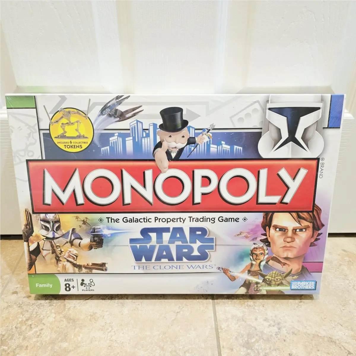 Monopoly Star Wars The Wars Edition 2008 6 Collectible Tokens