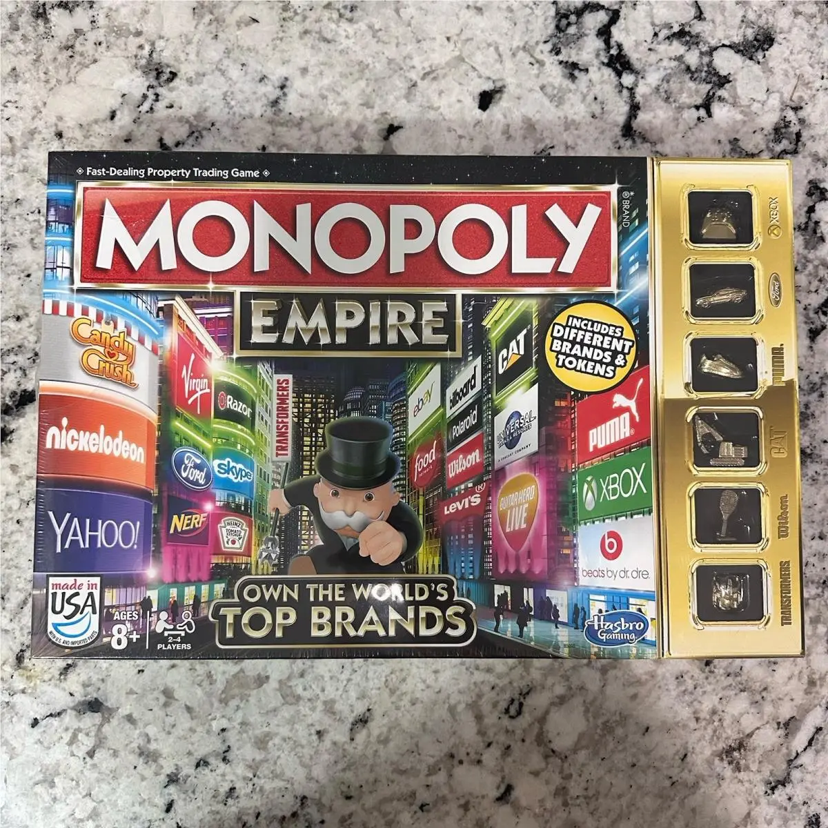 Monopoly Empire Own The World’s Top Brands Family Board Game