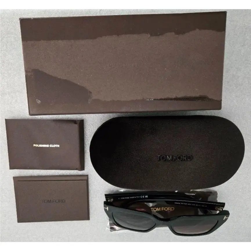 Winona TF1030 01Z Sunglasses 53-15-140 Black/light Violet Shaded Italy by Tom Ford