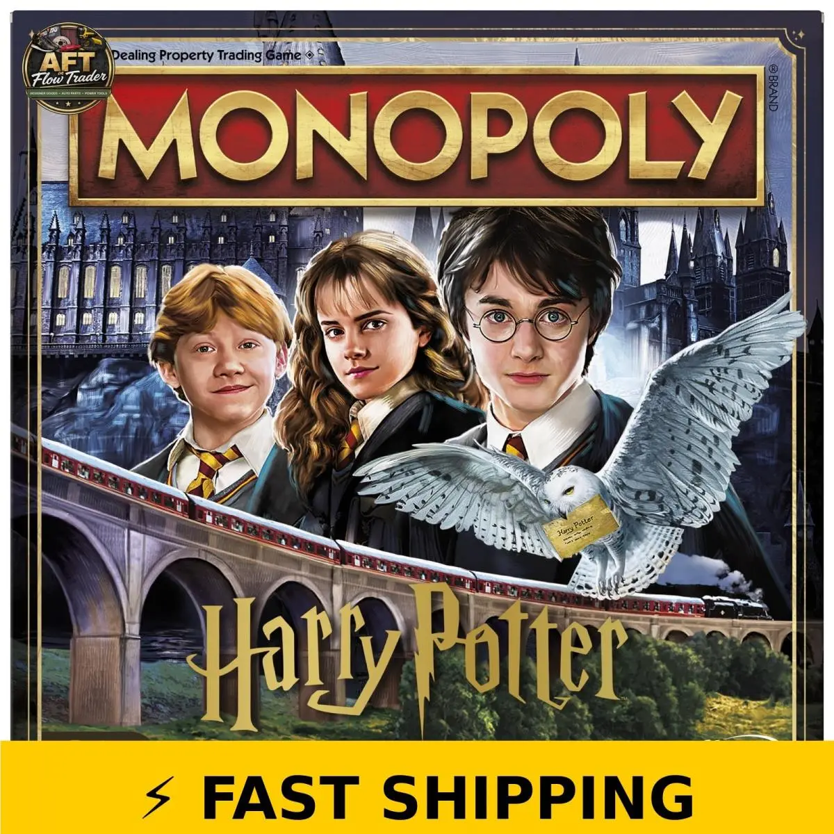 Monopoly Harry Potter Edition Board Game For 2-6 Players