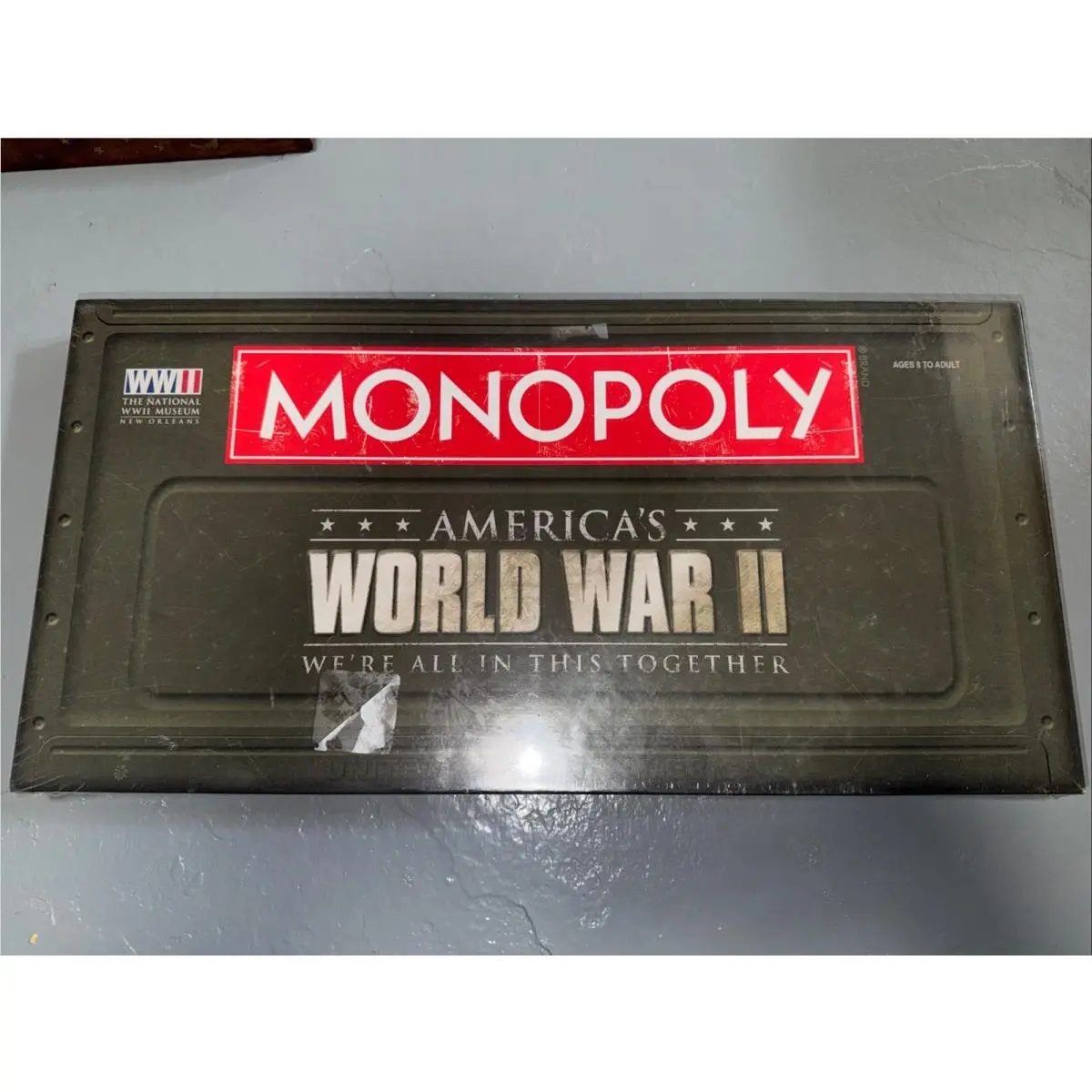 Monopoly America`s World War II We Are All In This Together Board Game