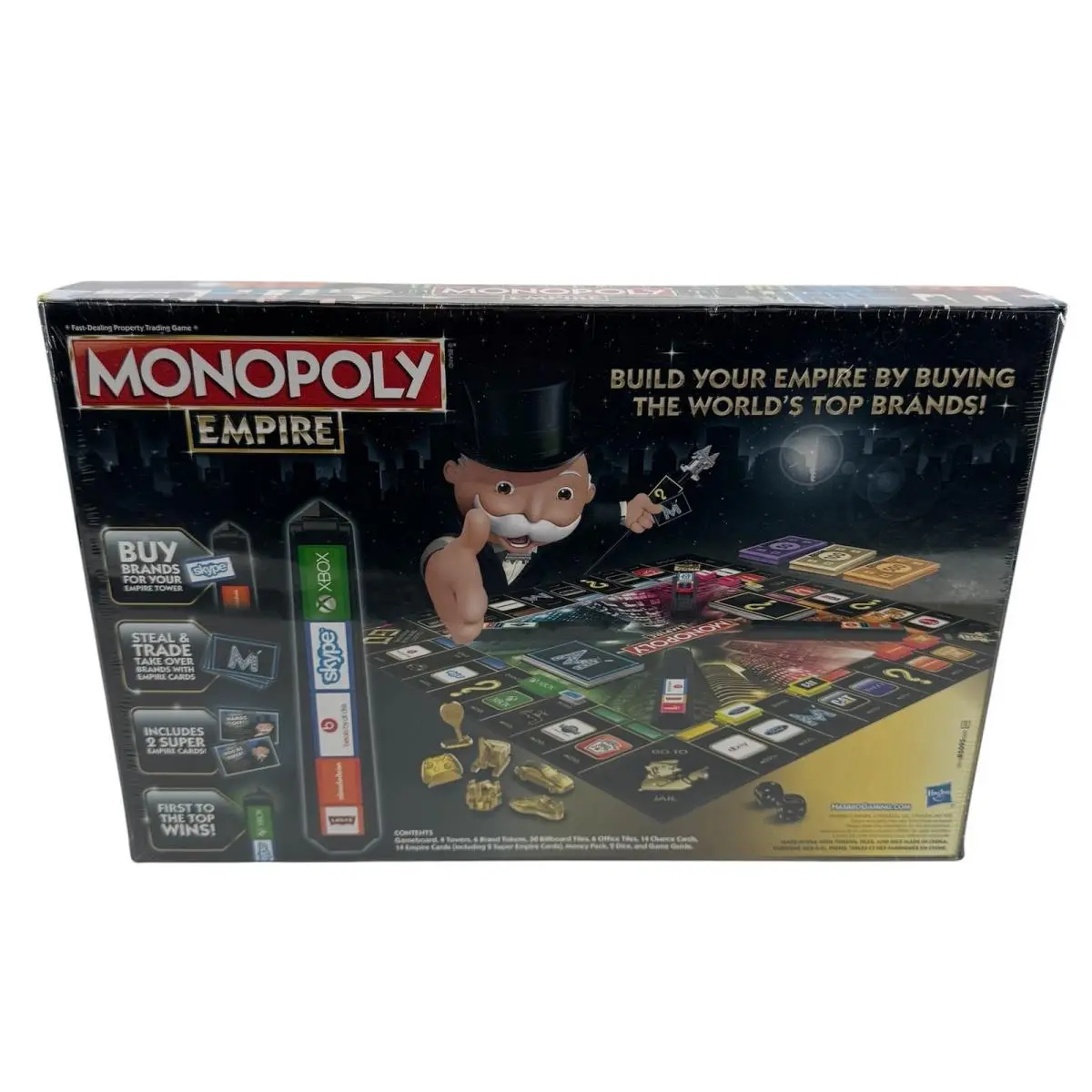 Hasbro Monopoly Empire Board Game Black Gold Edition 2015 B5095