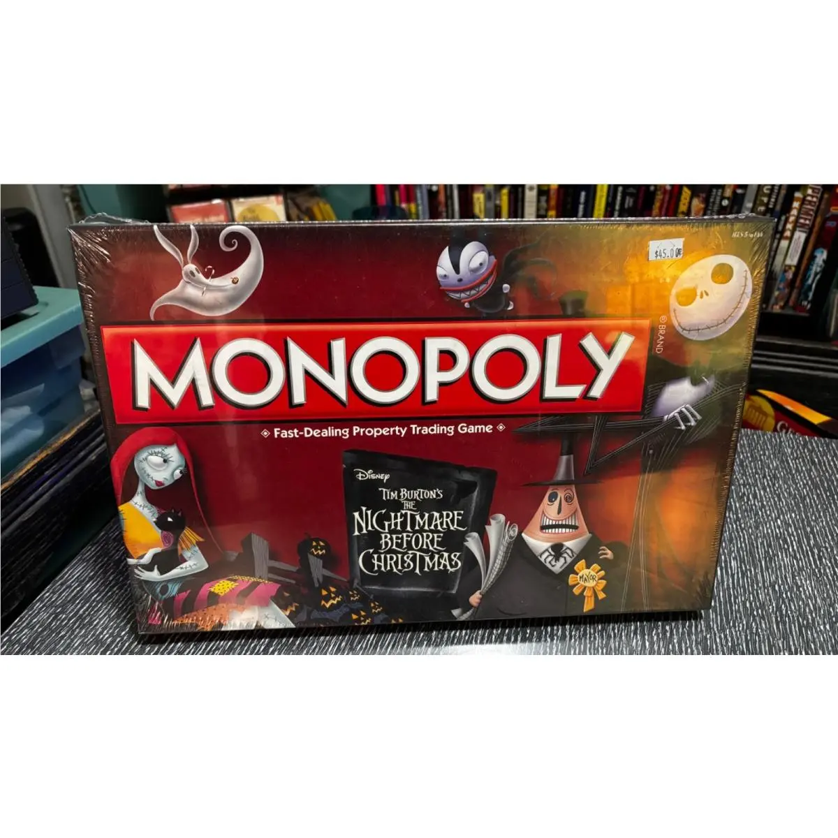 Monopoly Nightmare Before Christmas Collector`s Edition Board Game