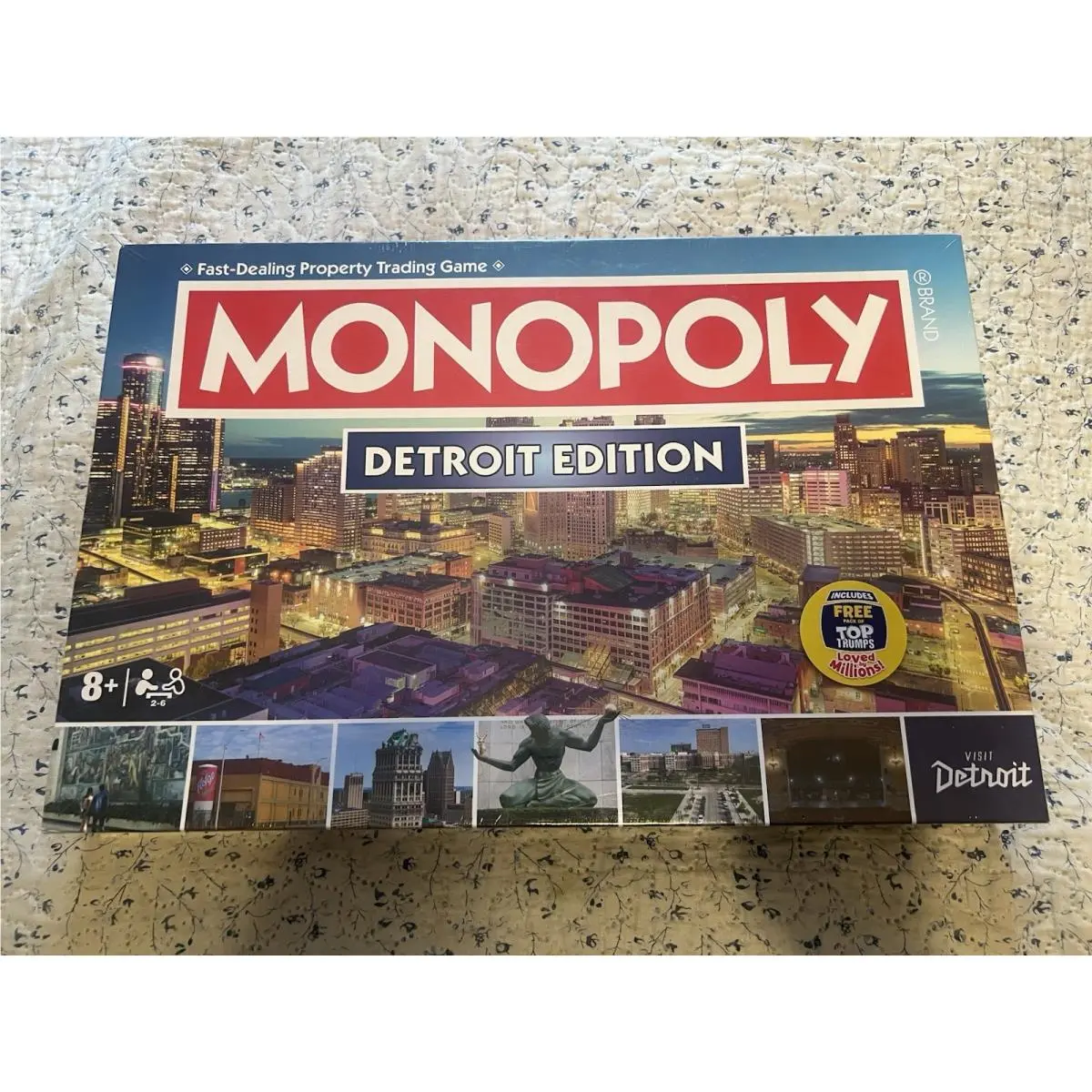 2024 Monopoly Detroit Limited Edition Board Game Ships Today