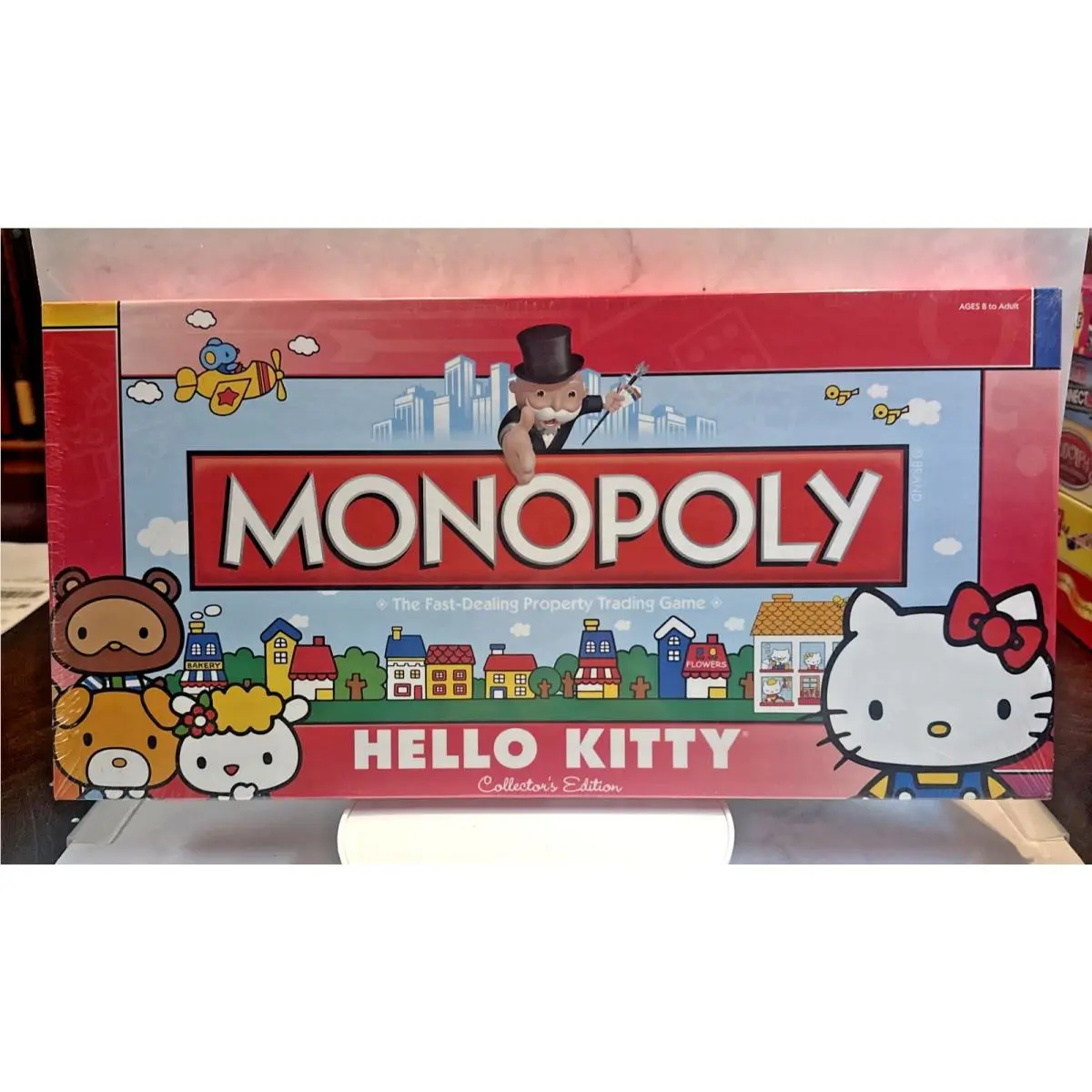 2010 Hello Kitty Monopoly Collector`s Edition Board Game Hasbro Usaopoly
