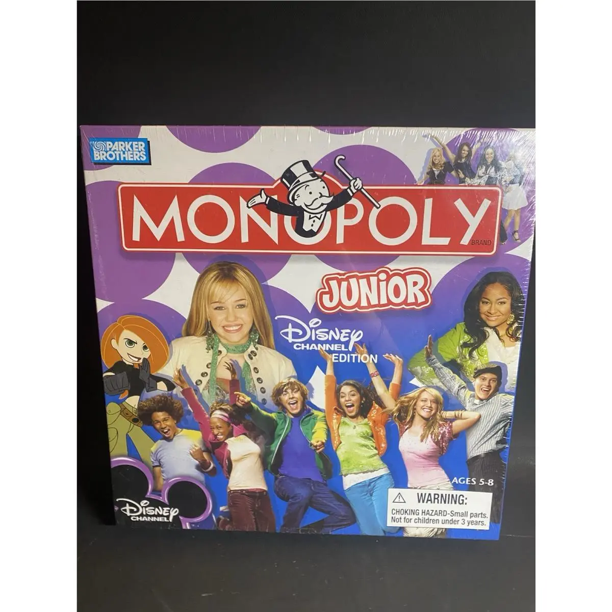 Board Game: Monopoly Junior Disney Channel Edition / Scf