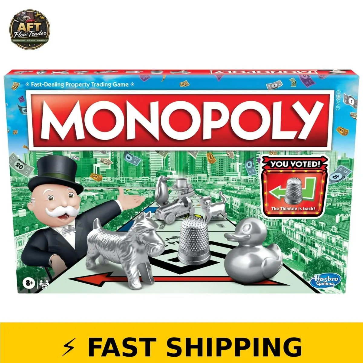 Monopoly Board Game For 2 to 6 Players - Family Fun