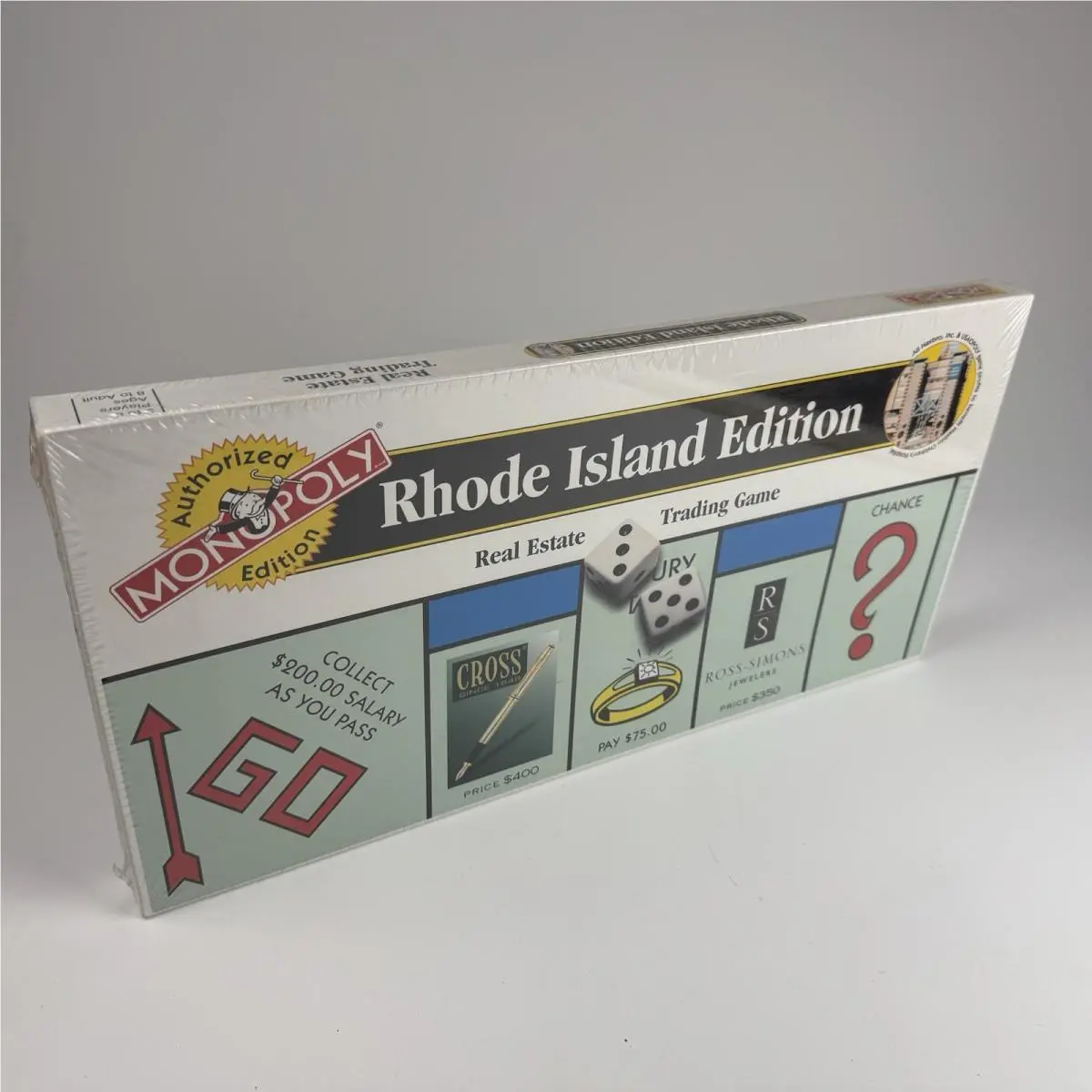 Monopoly Rhode Island Edition 1998 Board Game Rare Vintage