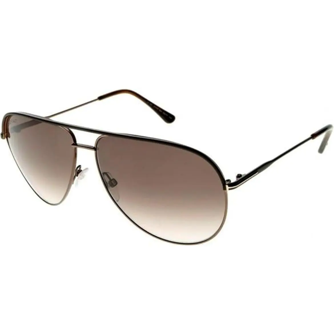 Tom Ford TF466 Sunglasses Erin Shy Brn Matt Blk/ Brn Mir gr 61-12-140 TF466-49E