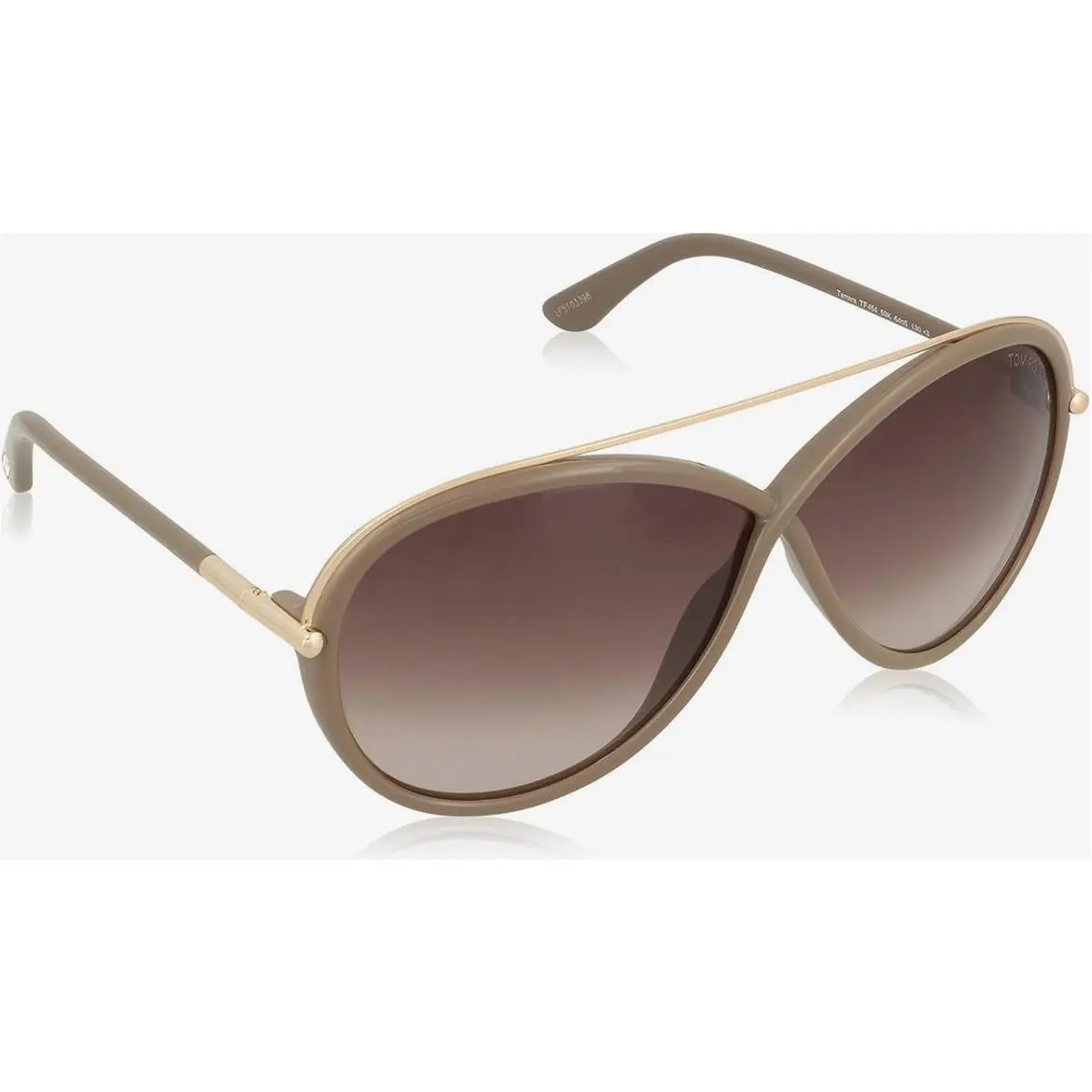 Tom Ford TF454 Sunglasses Tamara Taupe Brn Gold / Brn gd 64-05-130 TF454-59K