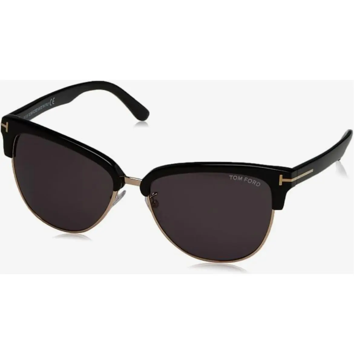 Fany Sunglasses Shy Blk Gold / Smoke 59-16-14 TF368-01A by Tom Ford