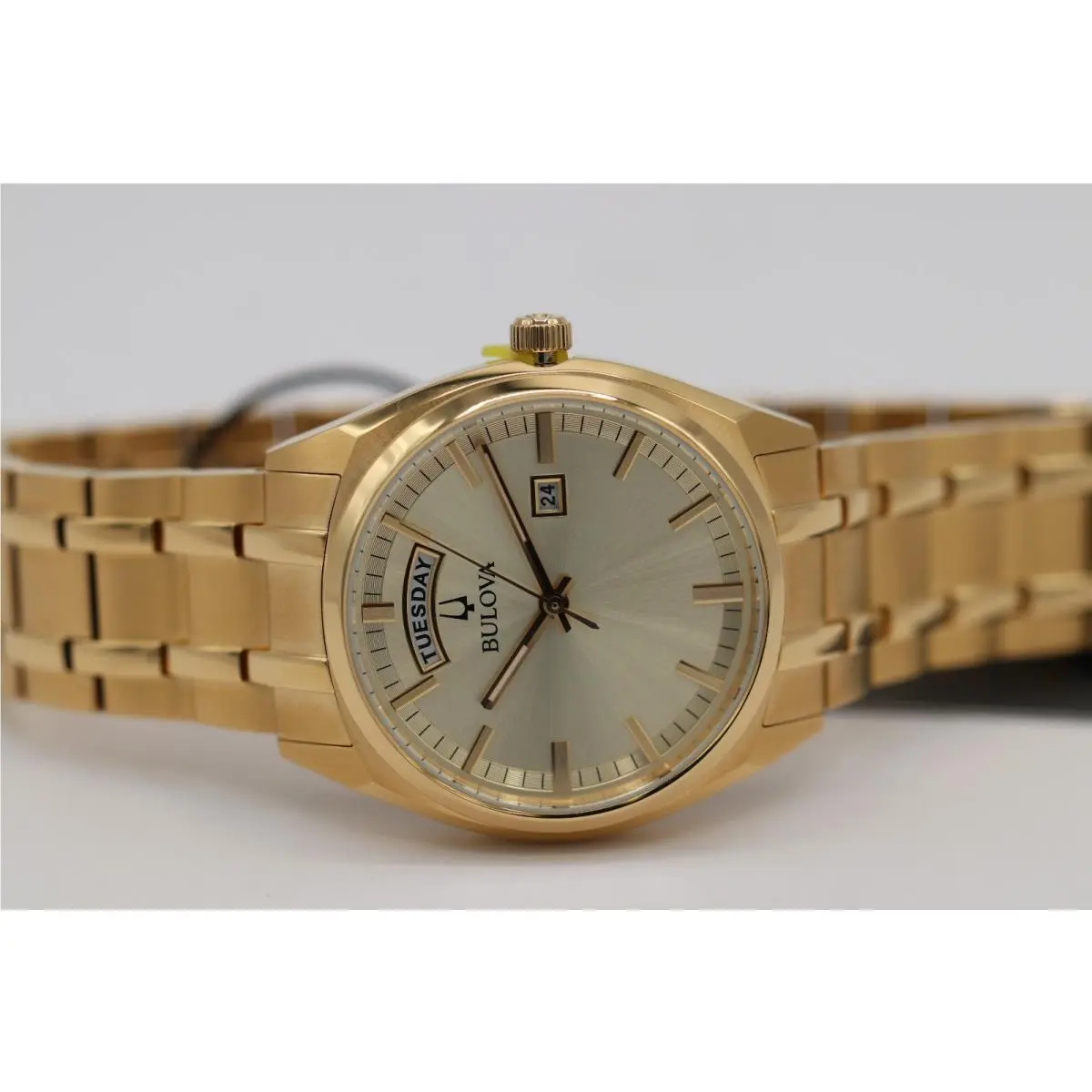 Bulova 97C115 Surveyor Classic Dial Gold-tone SS Men`s Watch