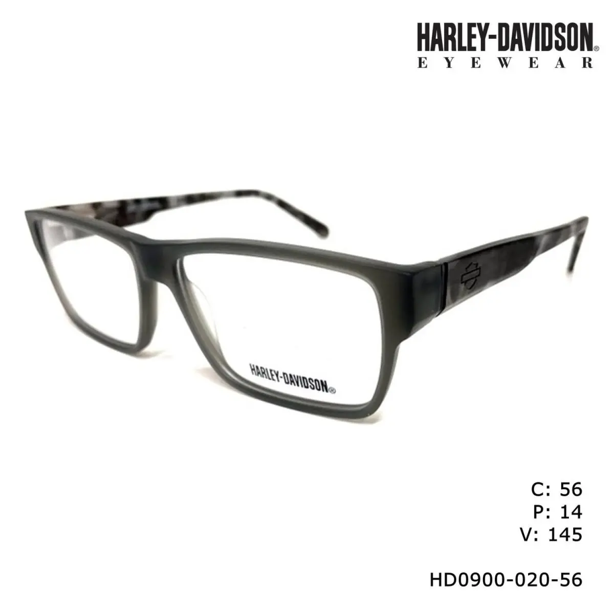 Harley Davidson HD0900-020-56 Eyeglasses 56mm